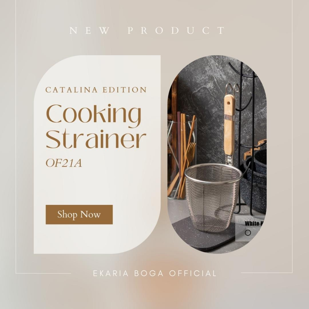 CATALINA | ALAT DAPUR | PERALATAN MASAK | SARINGAN | COOKING STRAINER