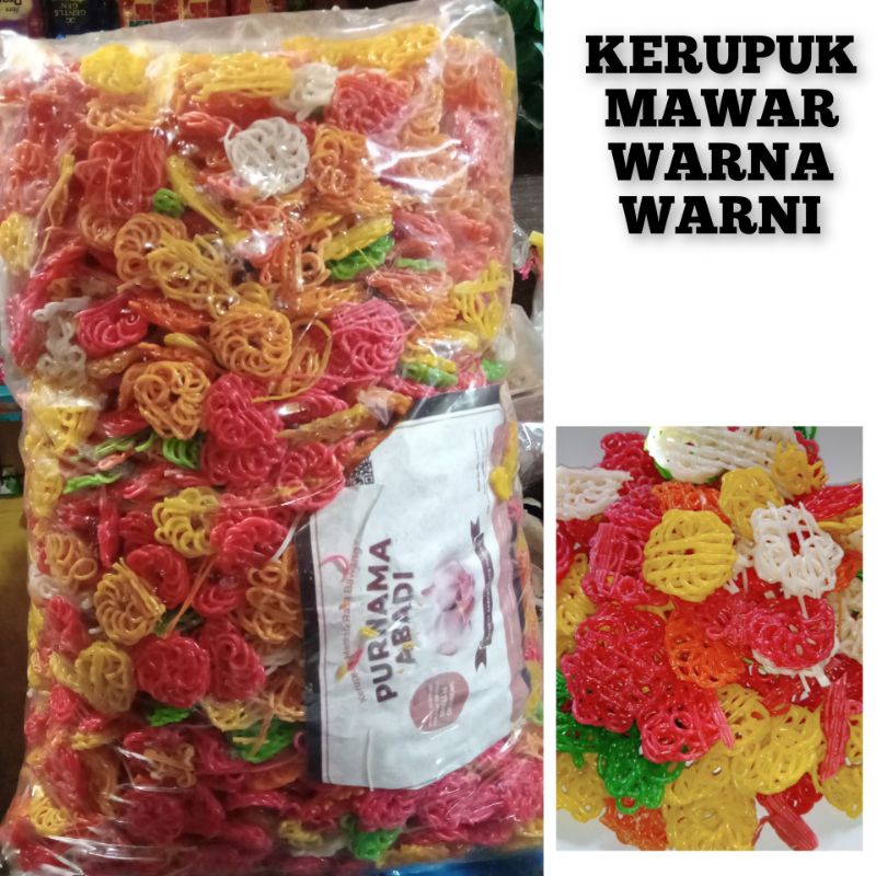 

Kerupuk Mawar warna-warni !! MACAM MACAM KERUPUK MENTAH Termurah#bahan Seblak kering basah #pendamping makanan kesukaan #kerupuk enak #murah #langsung di pabriknya