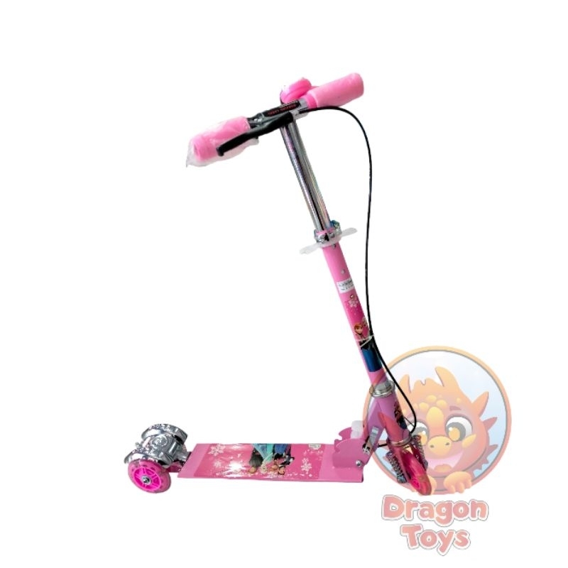 SCOOTER BESI ANAK - SCOOTER ANAK - MAINAN ANAK MATARAM