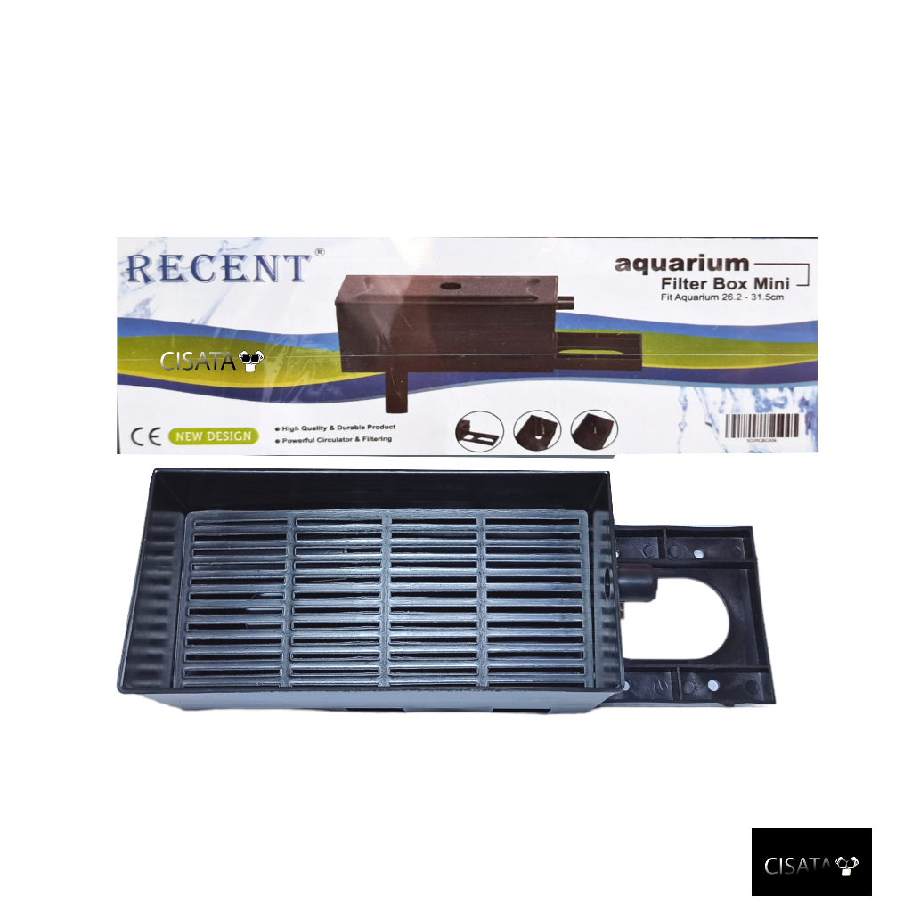 BOX MINI RECENT FILTER ATAS TALANG AIR AQUARIUM TANK KECIL