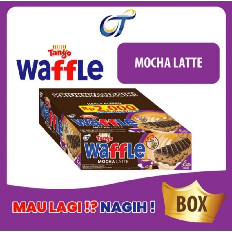 

Tango Waffle Mocha Latte 25g isi 12pcs