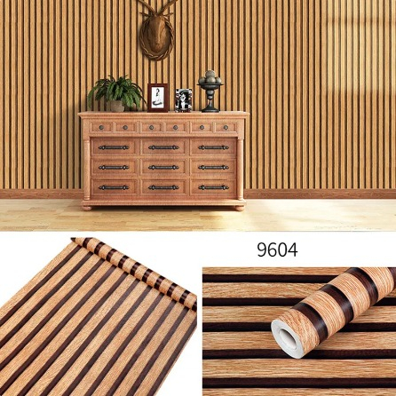 Solusi Dekorasi Wallpaper Dinding Kamar Tidur Motif Salur Kayu - Wallpaper Motif Wallpanel