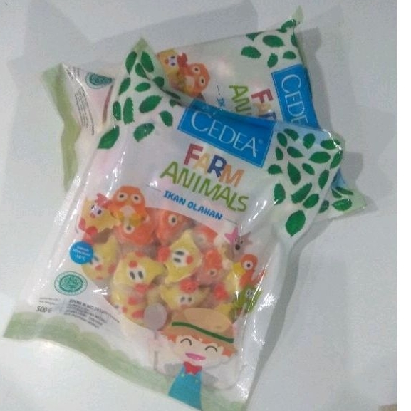 

CEDEA farm animals 500g / bakso ikan karakter isi banyak
