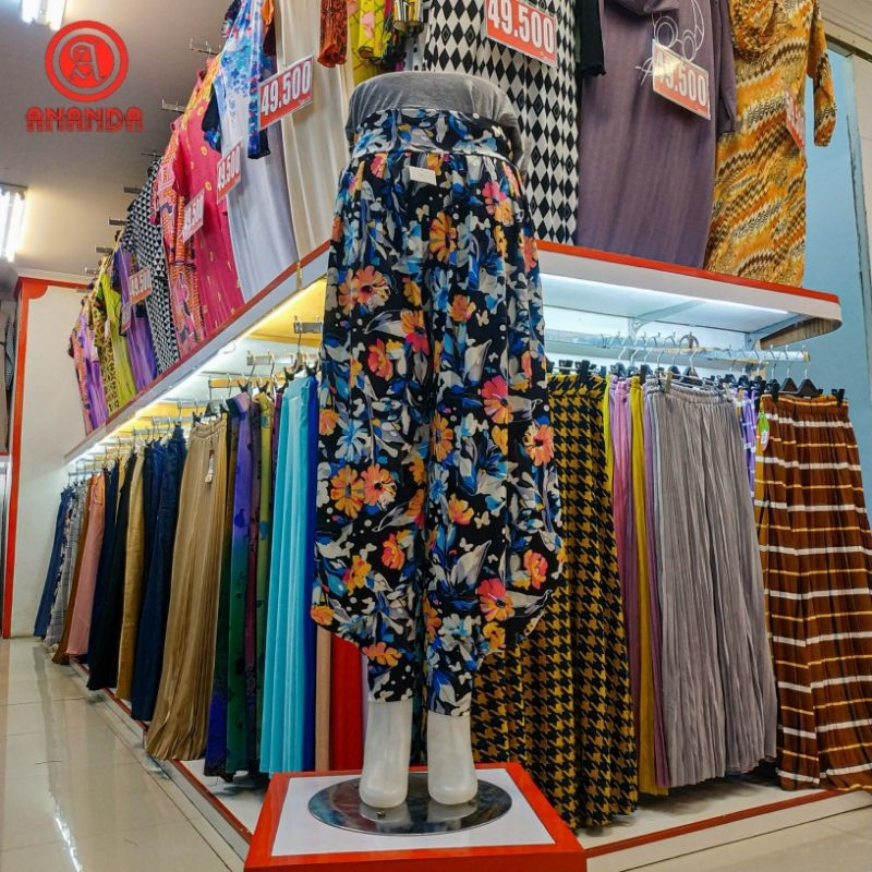 CELANA ALADIN WANITA MOTIF / CELANA ALADIN WANITA MURAH / CELANA ALADIN