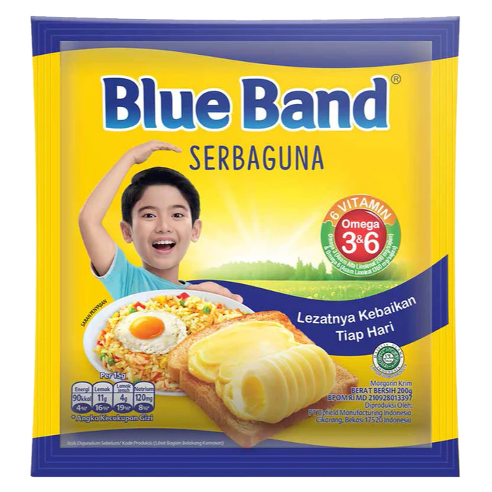 

BLUE BAND MARGARINE SERBAGUNA 200GR