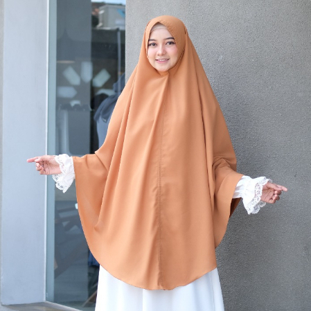 Khimar NON PET Jumbo premium wolfis