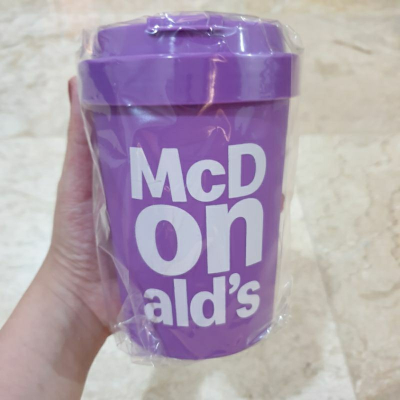 MCD Tumbler / MCDonalds Tumbler Botol Minum Ungu