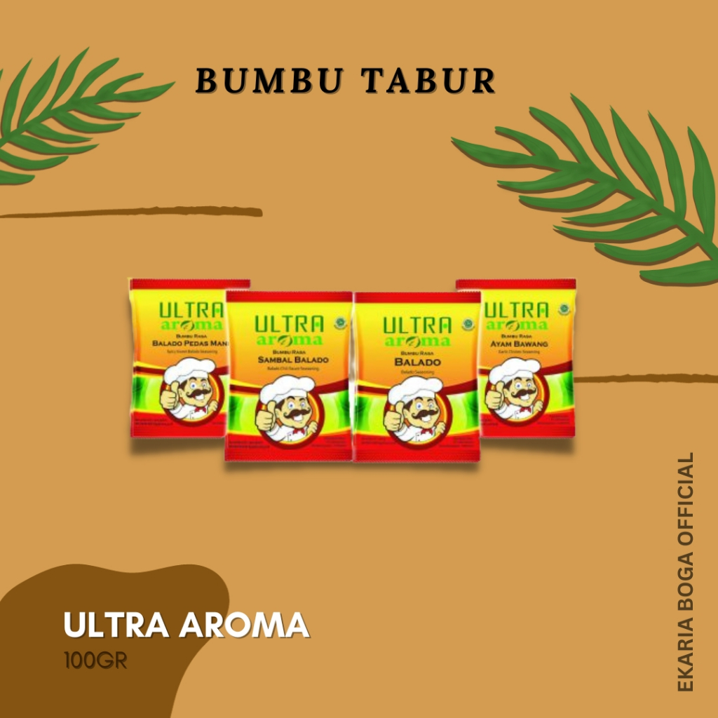 

BUMBU TABUR | BUMBU MASAK | BUMBU RASA | ULTRA AROMA 100GR