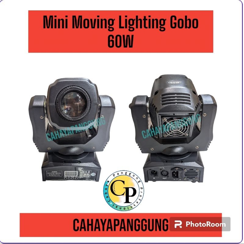 Mini Moving Head Gobo 60W