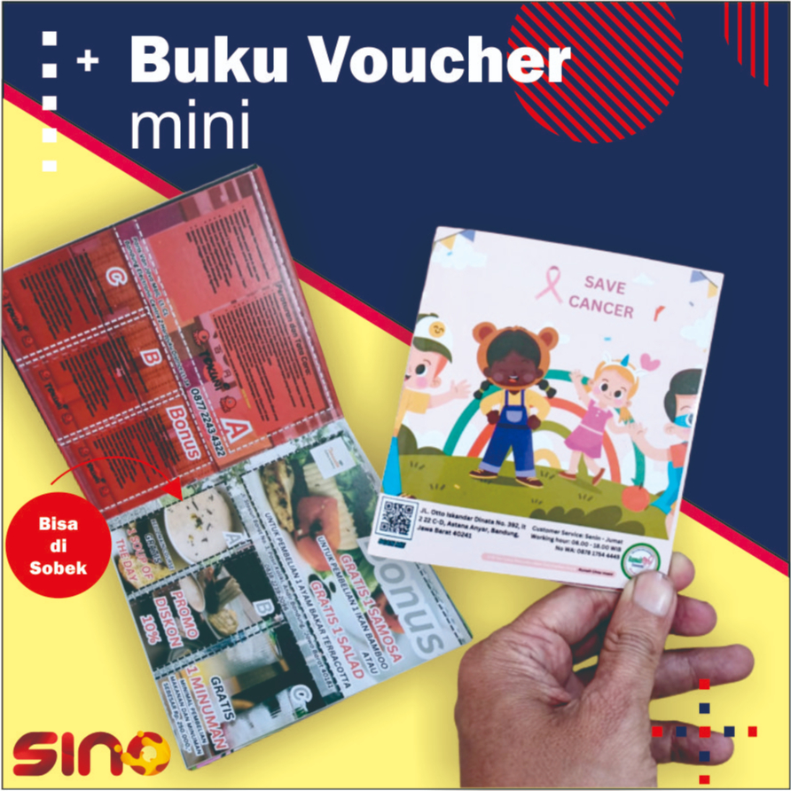 

Buku Promo Buku Voucher Mini Printing Custom