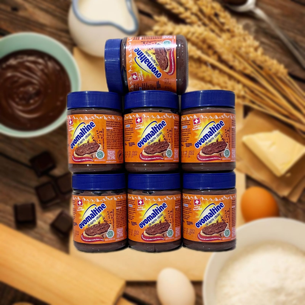 

Ovomaltine Crunchy Cream 230 gram Selai Roti