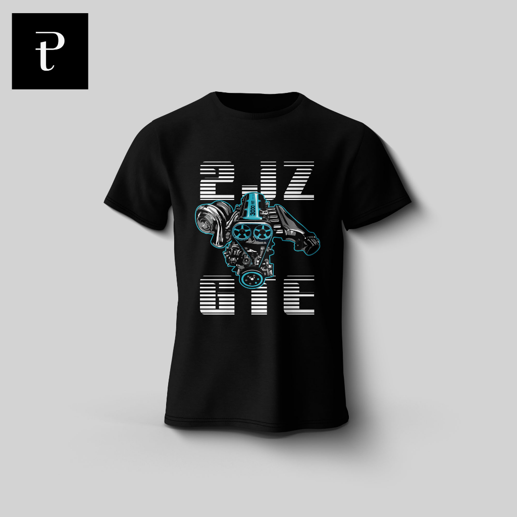 KAOS MESIN MOBIL TOYOTA SUPRA 2JZ GTE TSHIRT