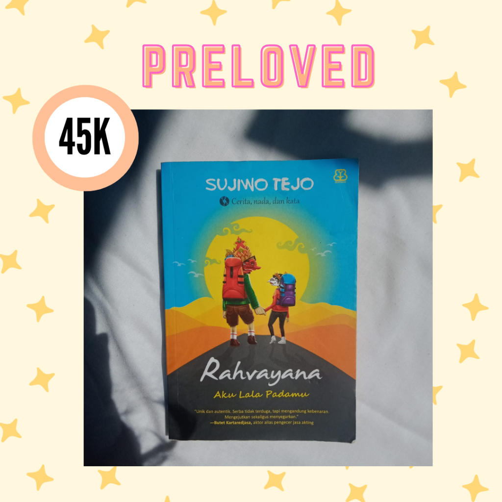 preloved novel rahvayana - sujiwo tejo (ori)
