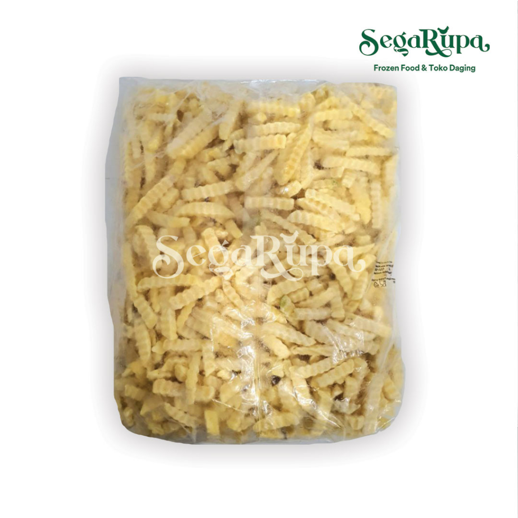 

KENTANG CRINGKLE CUT 2 KG - SEGARUPA FROZEN FOOD & TOKO DAGING