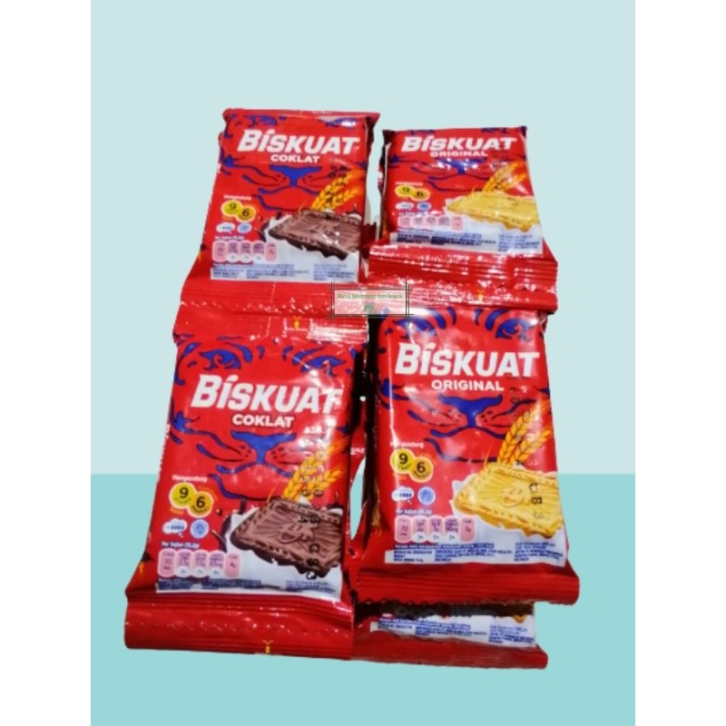 

Biskuat Biskuit Susu Renceng Regular - 1 Renceng isi 10 Sachet