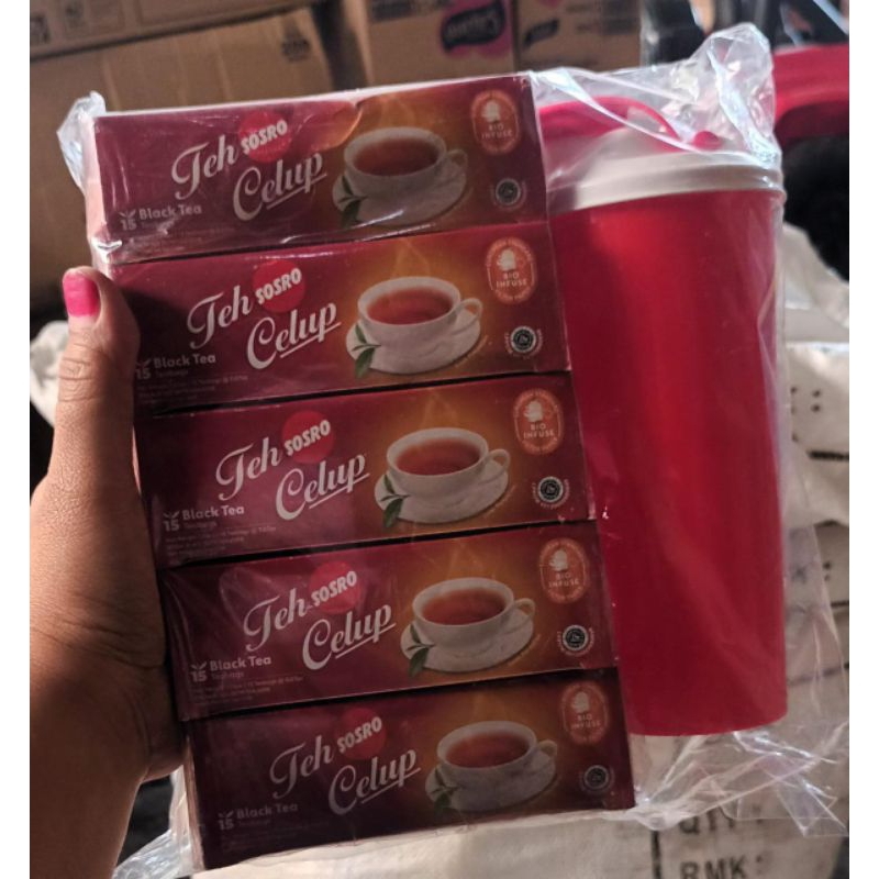 

PAKET TEH SOSRO FREE TUMBLER