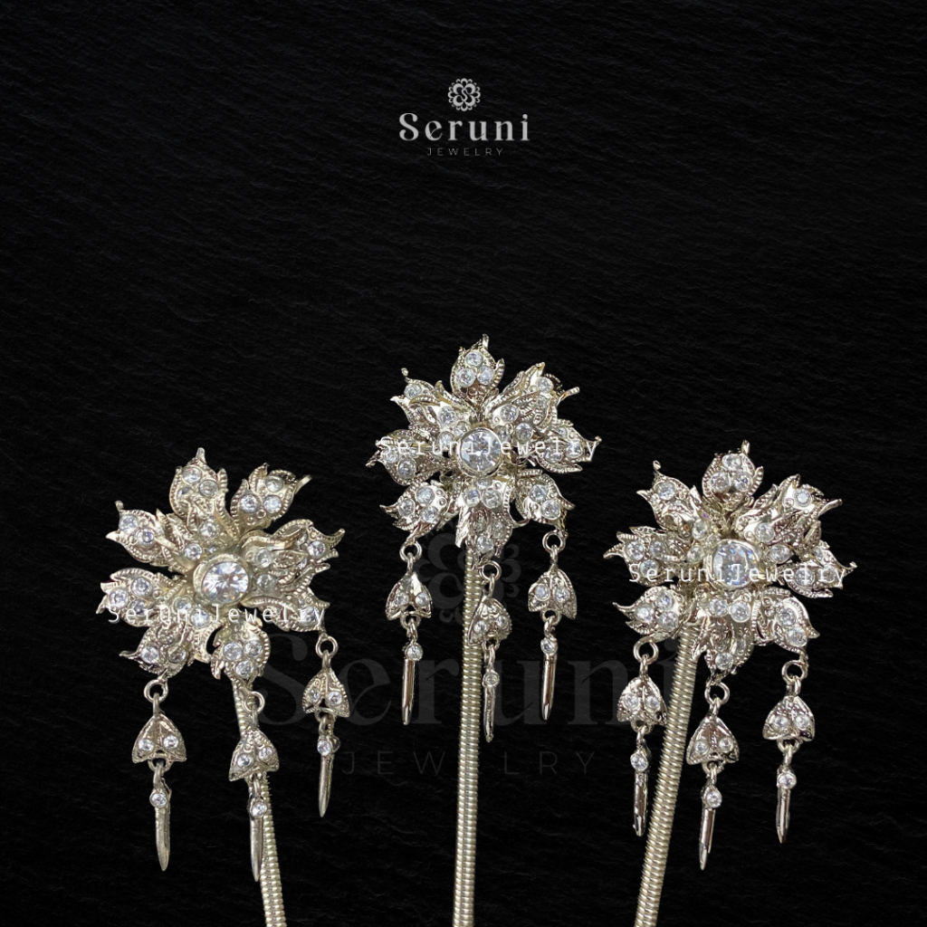 CUNDUK MENTUL KEMBANG GOYANG AKSESORIS PENGANTIN CM03