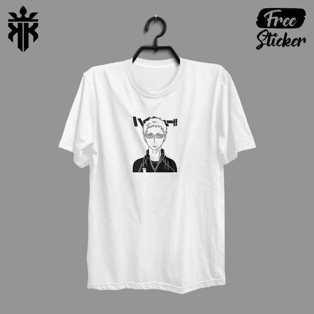 Kaos Tsukishima Kei Anime Haikyuu 01