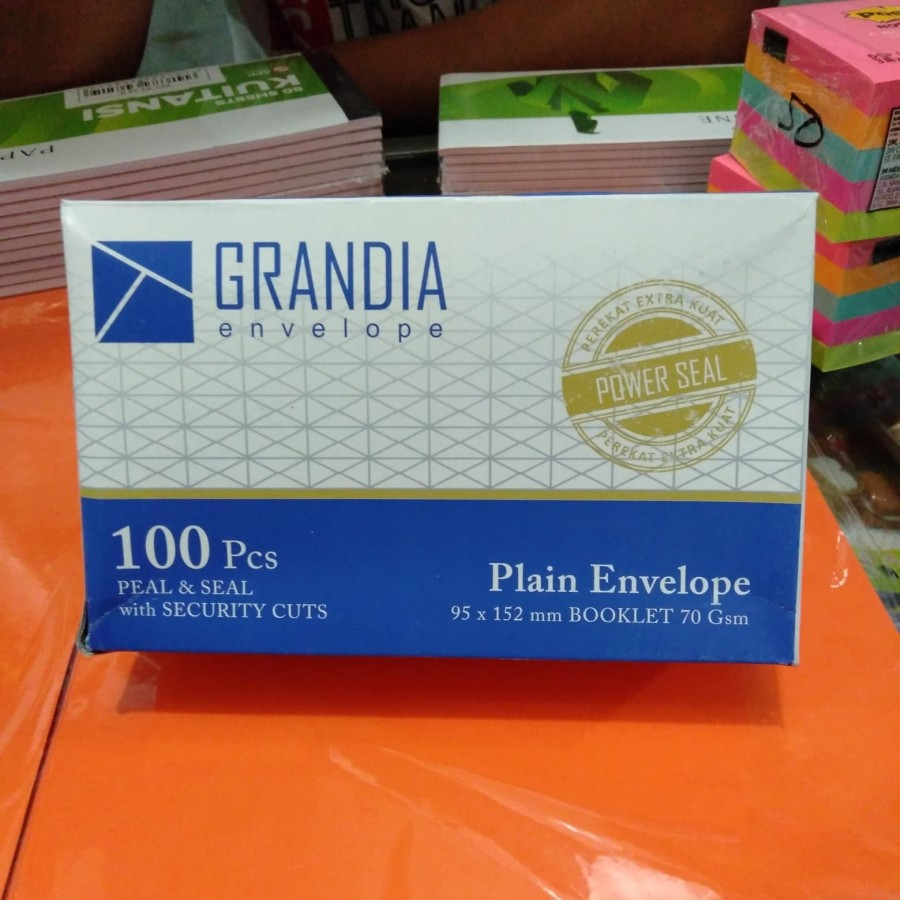 

Amplop Putih Grandia No 104