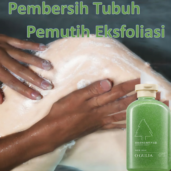 exfoliating gel exfoliating scrub badan300mlwhitening body wash sabun pemutih badan permanen sabun p