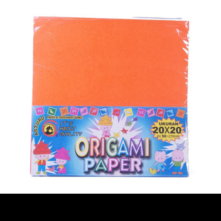 

Kertas Origami Asturo Uk. 20 x 20 Isi 50 Lb