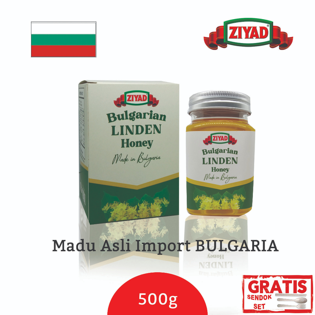 

Ziyad Bulgarian Linden Honey Madu Linden 500Gr ASLI By Indokuliner