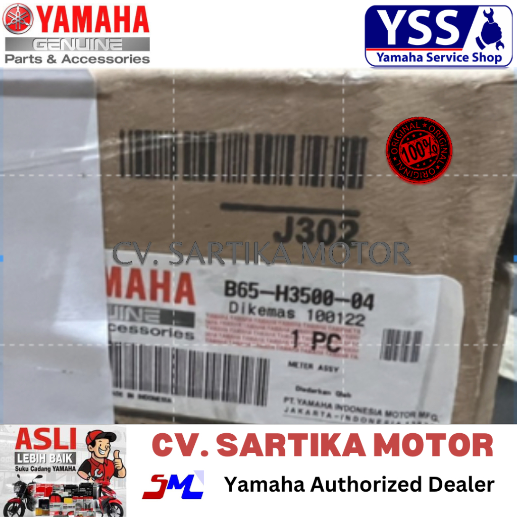 SPEEDOMETER AEROX 155 ABS / METER ASSY / B65-H3500-04