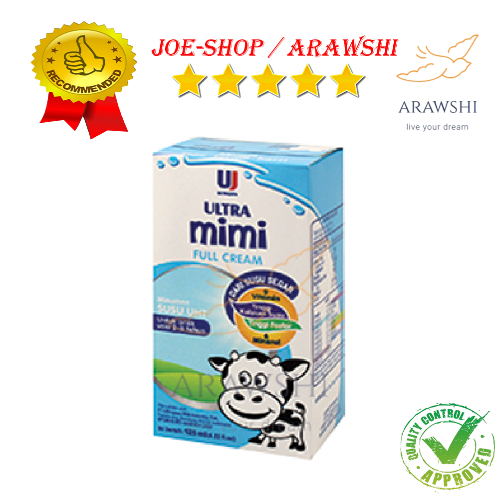 

ULTRA MIMI SUSU CAIR UHT FULL CREAM 125mL