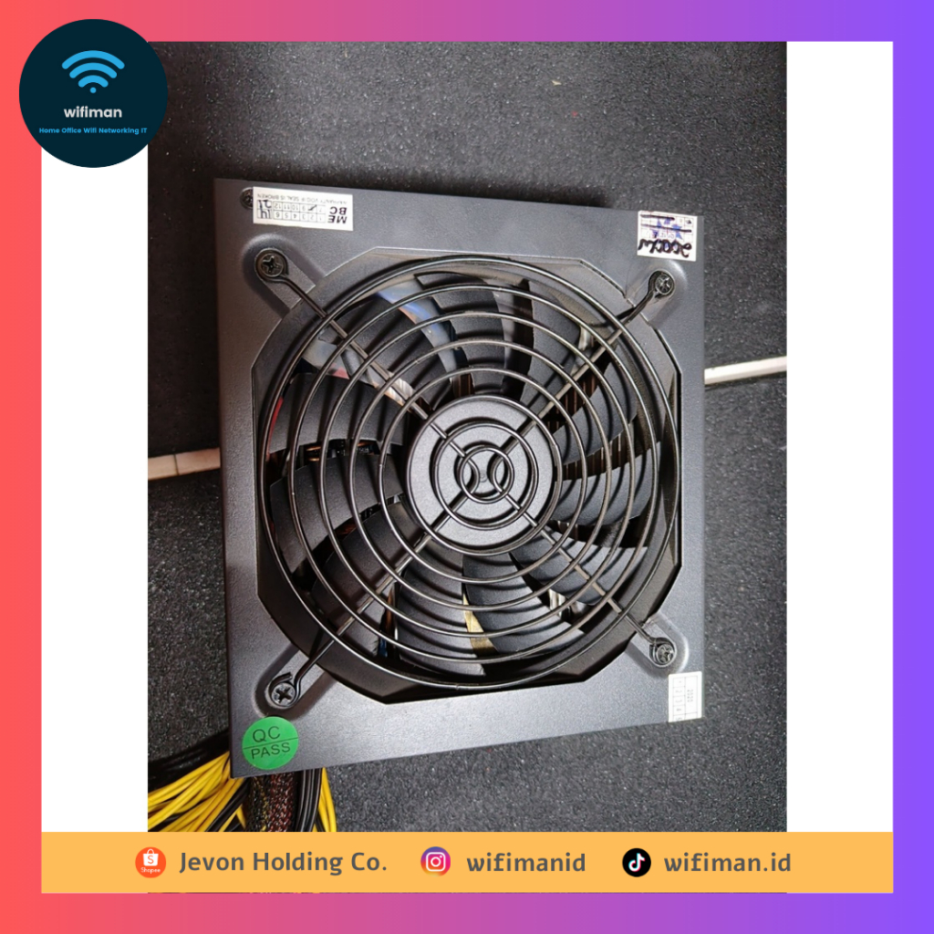 PSU Mining ETH-2000w 90 Plus Gold - 2000 Watt PC Desktop Rig