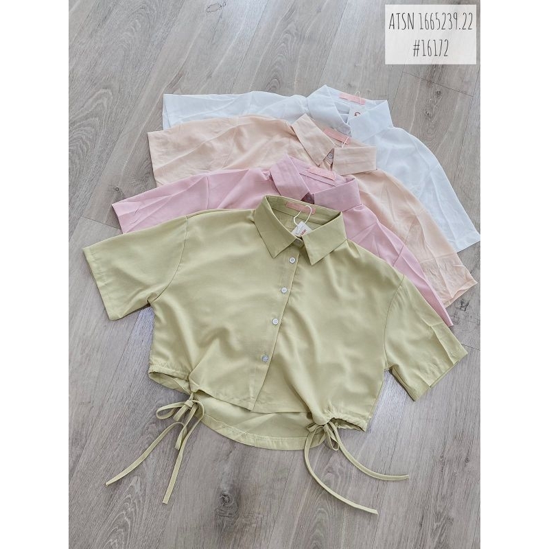 ATASAN WANITA CROP IMPORT TALI SAMPING