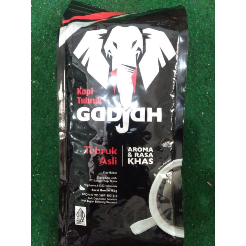 

Kopi Tubruk Asli Gadjah 150gr