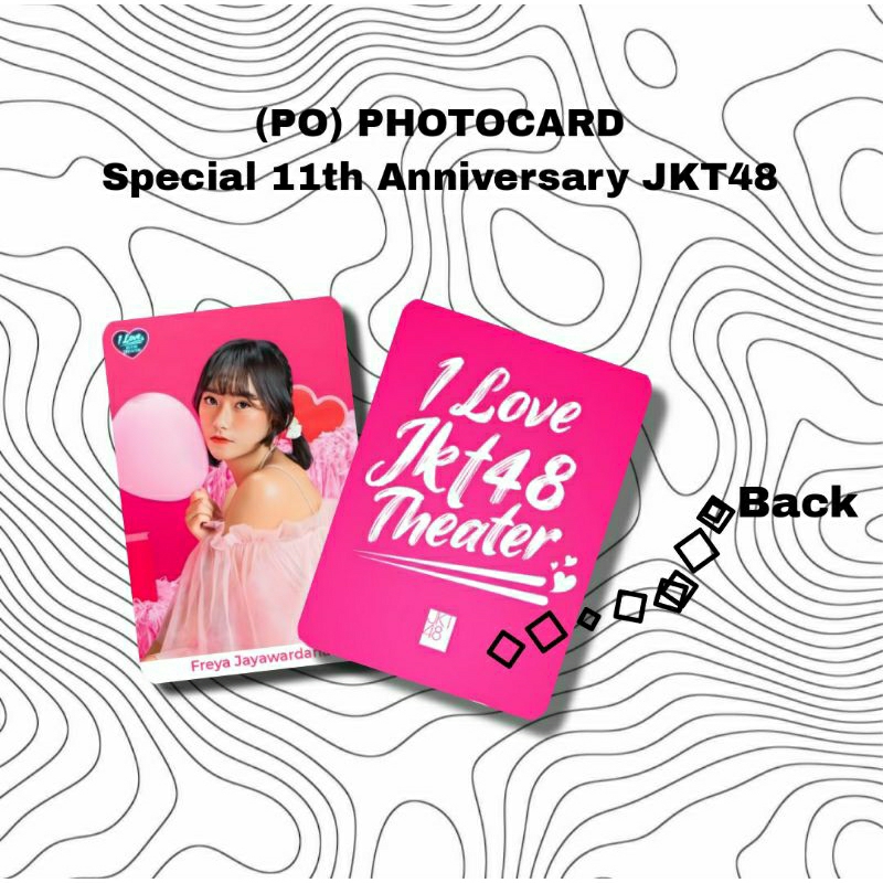 Photocard JKT48 special Anniversary 11th