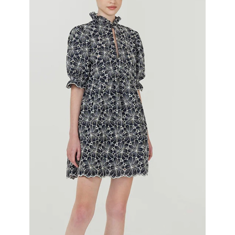 DUMA Official Yarra Dress Navy Ready