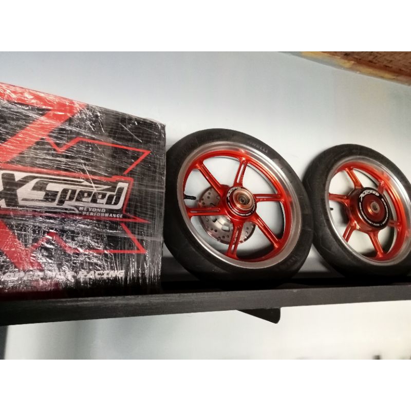 velg x speed PNP aerox ban Pirelli