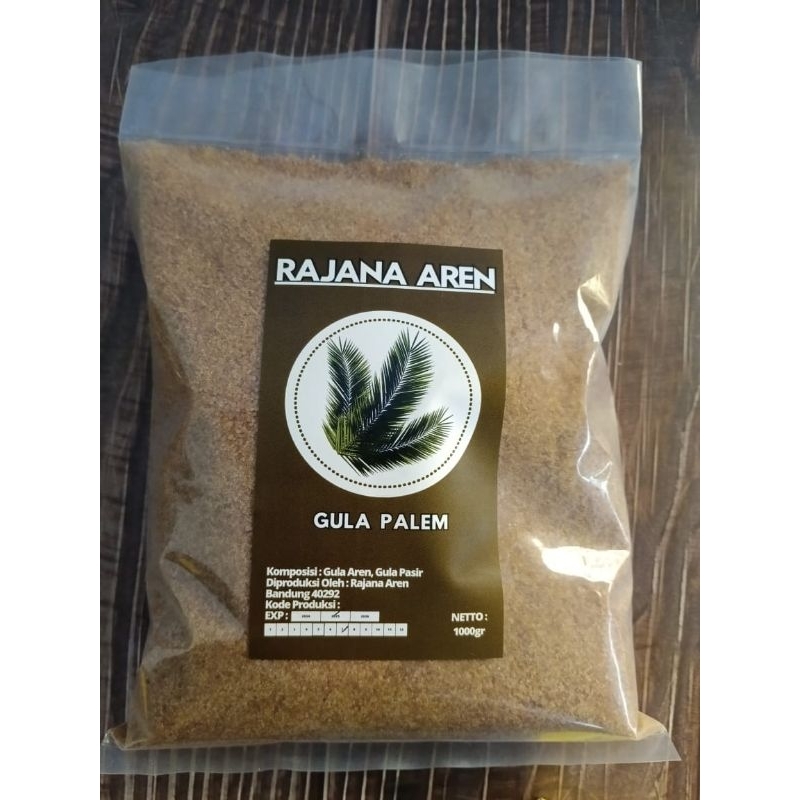 

Rajana Aren Gula Palem Brown Sugar Palm Suiker Pemanis Roti Dan Kue serta Taburan Donat 1KG