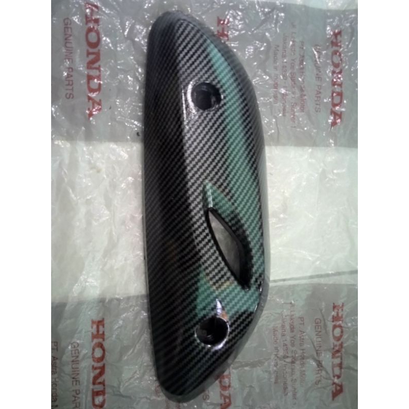 tameng knalpot carbon celup SC56 scoopy 2020-2022