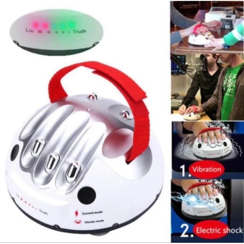 Lie Detector Mainan Running Man Korea Variety Show Setrum Listrik Alat Kejut Shock Viral Toys