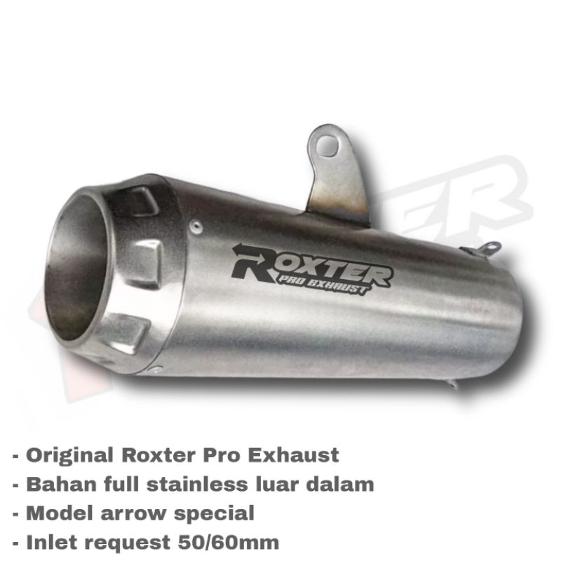Silincer pro race original roxter exhaust grade a