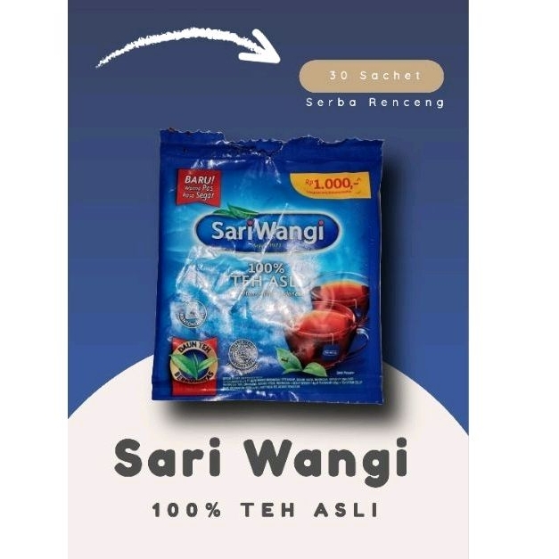 

Sari Wangi Teh Celup 1 Kotak (Isi 25 Sachet)