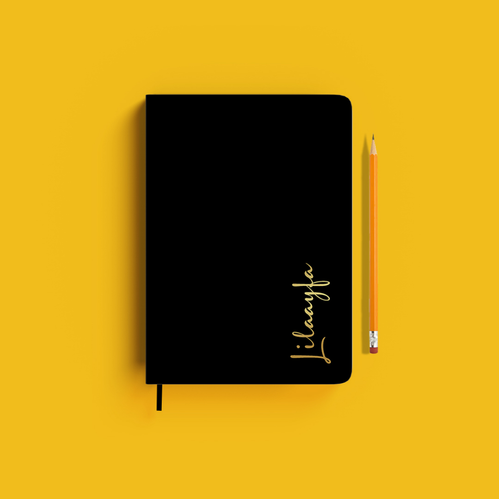 

Buku Catatan Aesthetic Custom Nama A5 100 Lembar Sampul Hardcover-Diary Notebook-CT04
