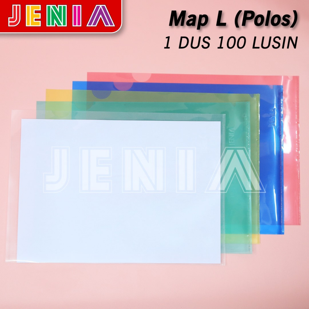 

Map L Bening / Map Plastik Transparan/ Clear Sleeves Folio
