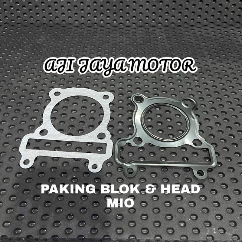 Paking blok dan paking head mio sporty smile mio soul nouvo ( OEM )
