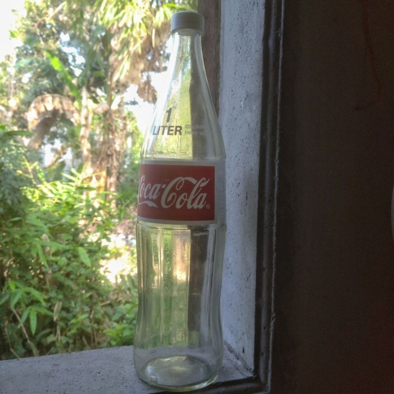 Botol Kaca Coca Cola Fanta 1 Liter