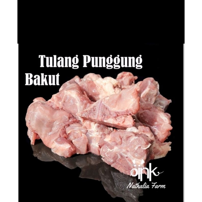

Bakut babi organik / Tulang punggung 1kg. Kaldu soup