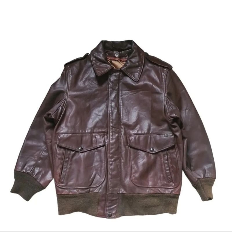 leather jacket Schott Bomber USA Ld 110