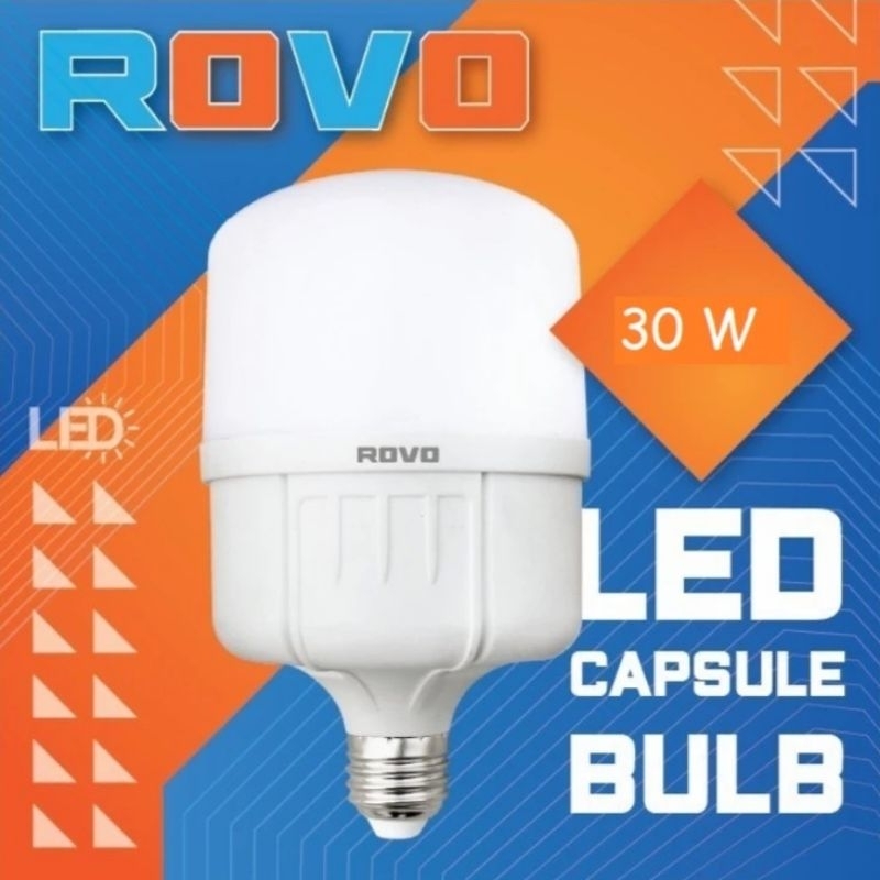 LAMPU LED ROVO CAPSULE/ BOHLAM/ BOLA LAMPU LED ROVO CAPSULE/ BOLAM/ LED/ LAMPU LED BULB/ BOLA LAMPU 