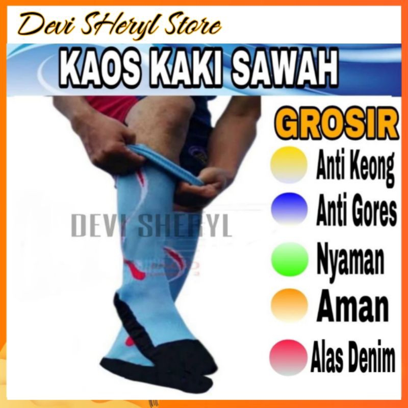 Kaos Kaki Sawah/ kaos kaki petani/sepatu sawah/sepatu Tani