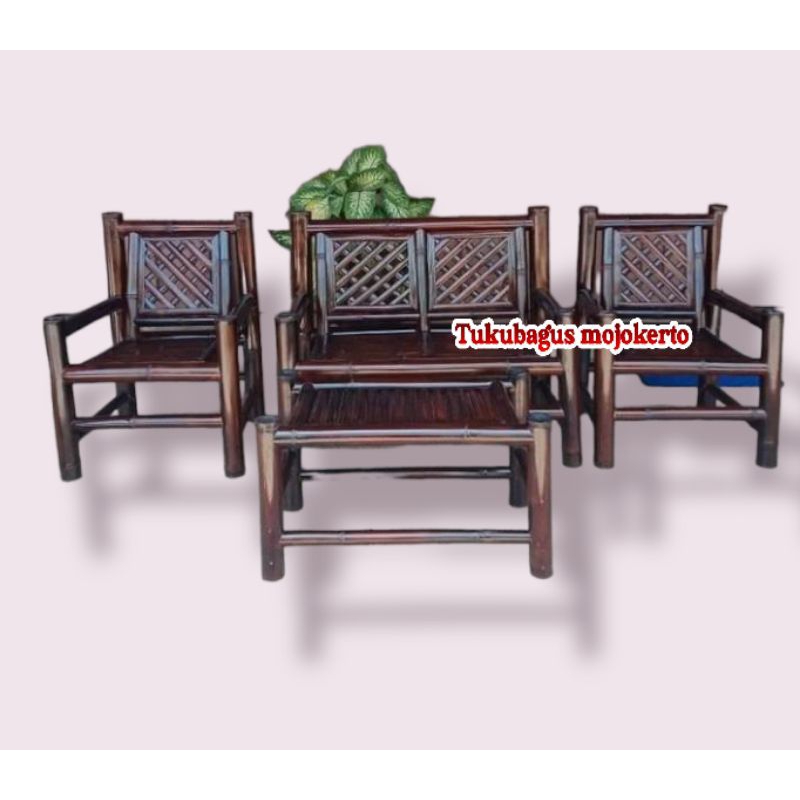 kursi bambu untuk teras promo