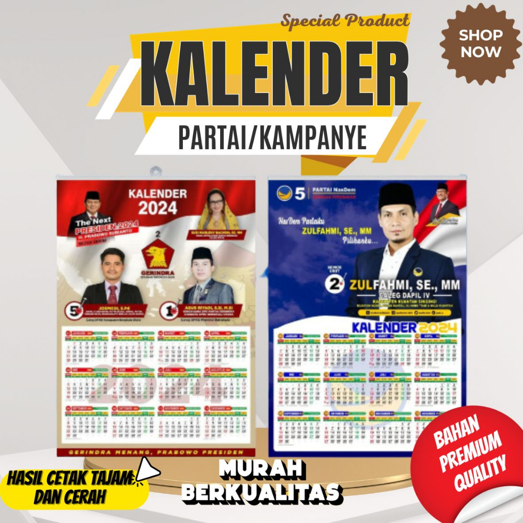 

KALENDER DINDING CUSTOM 2024 A3+ | KALENDER PARTAI | KALENDER KELUARGA | KALENDER FOTO CUSTOM HARGA BISA DINEGO FREE DESAIN !!! HARGA RESELLER BISA CHAT ADMIN YA !!
