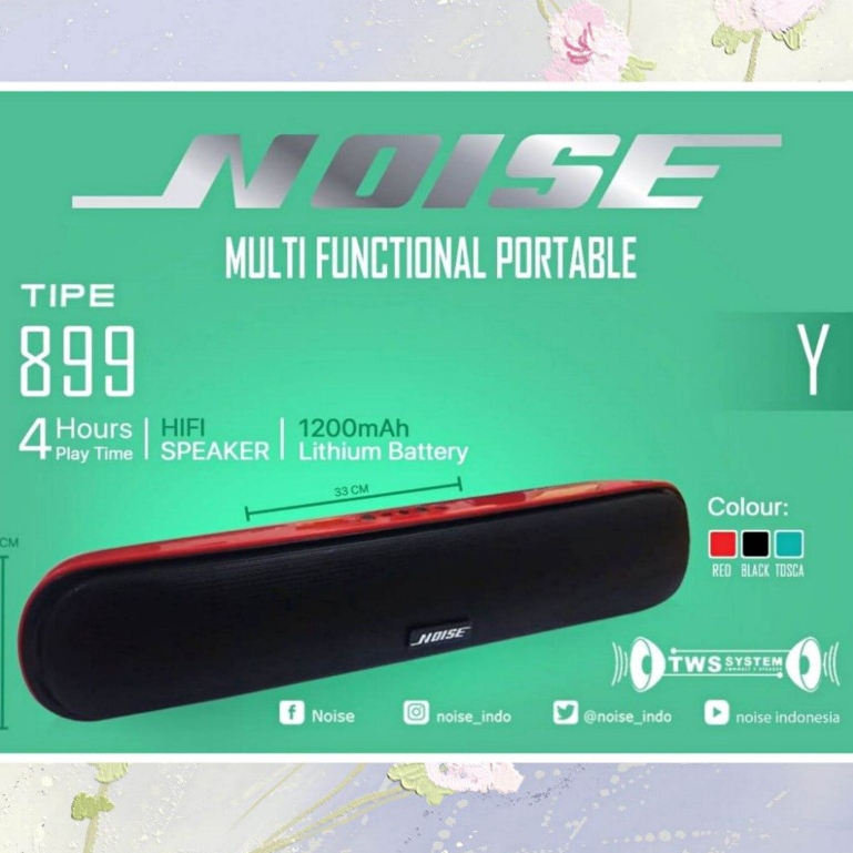 SPEAKER NOISE / Speaker Bluetooth Noise 899 Y